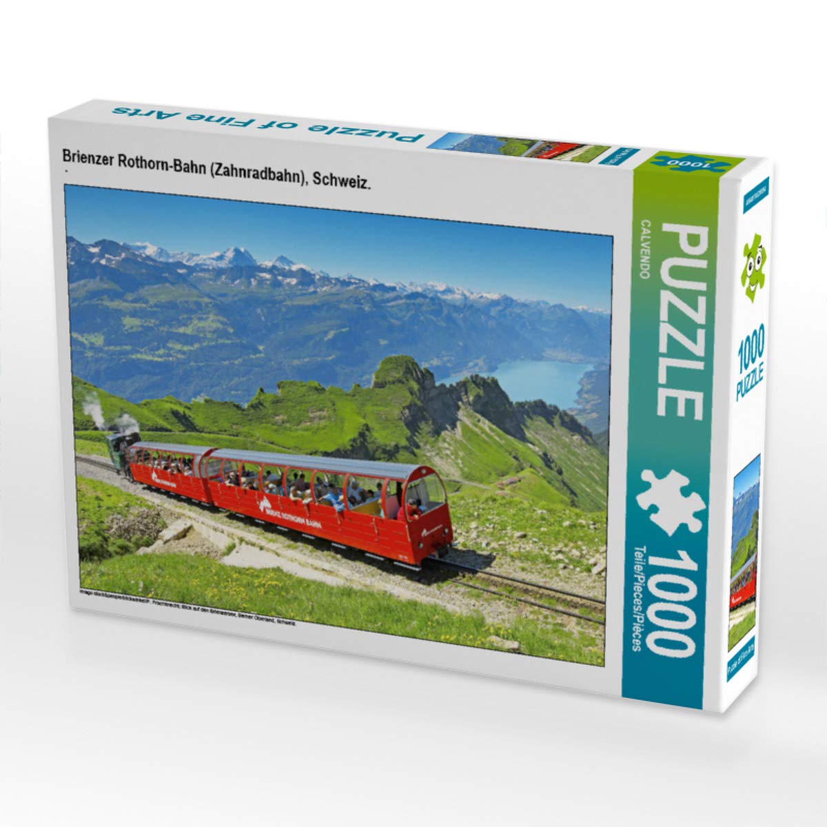 CALVENDO Puzzle Brienzer Rothorn-Bahn (Zahnradbahn), Schweiz. 1000 Teile Lege-Größe 64 x 48 cm Foto-Puzzle Bild Verlag