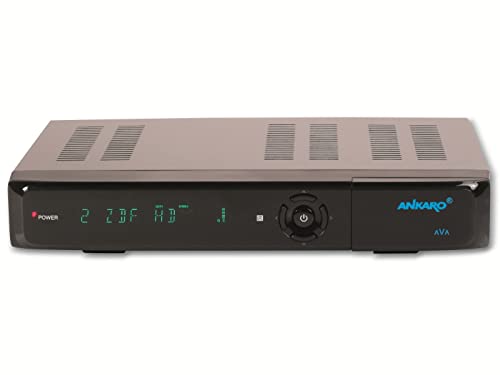 Ankaro AVA Digitaler UHD 4K Satelliten Receiver DVB-S2X H.265 mit Display
