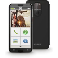 emporia SMART.5 - Seniorensmartphone mit Triple Kamera, Octa-Core-Prozessor & größerem Akku. Bestens geschützt und bedienbar mit dem mitgelieferten Smartcover und Smartphone Ratgeber