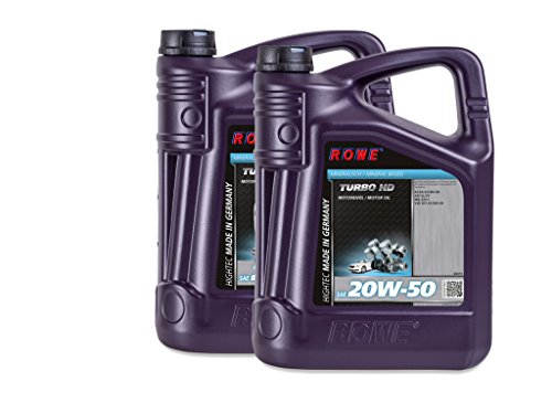 10 (2x5) Liter ROWE HIGHTEC TURBO HD SAE 20W-50