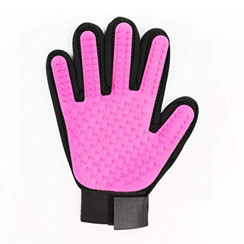 zaizai Handschuhe - Pflegehandschuhe für Haustiere, Handschuhe zum Entfernen von Katzenhaaren, Bürstenkamm und Kämme für Hunde und Hunde, 2 Stück