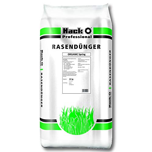 HACK PROFI Rasendünger Organic Spring 25 kg Sportplatzdünger Profidünger