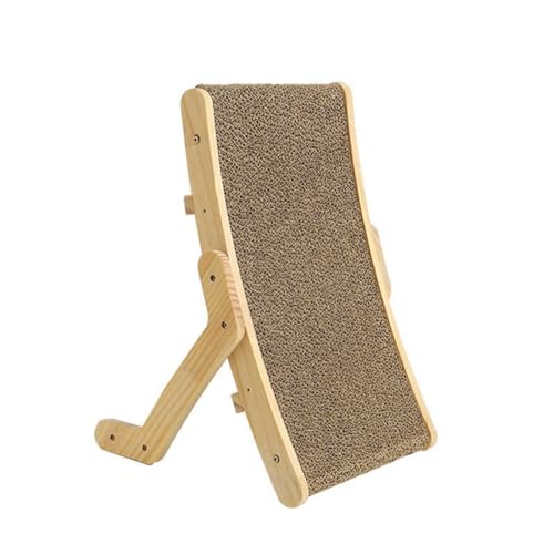 Pet Scratcher Wooden Pet Scratch Board Bed Scratching Pad Pet Toys Grinding Nail Scraper Mat Training Grinding Claw B Easy to Use