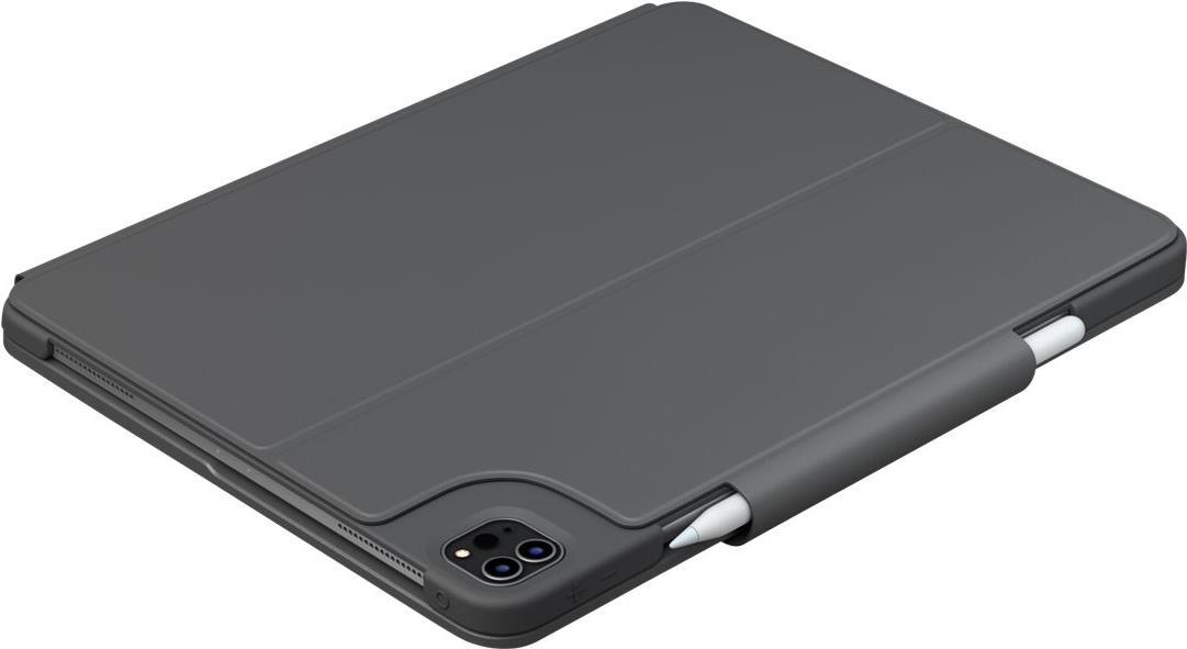Logitech SLIM FOLIO PRO Backlit Bluetooth Keyboard Case for iPad Pro 12.9-inch (3rd and 4th gen) - Graphite