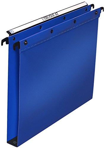 L Oblique Hängemappen im Folio-Format blau