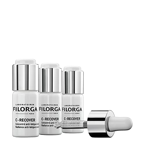 Filorga C-Recover femme/women, Anti-Fatique Radiance Concentrate (3 Flacons), 1er Pack (1 x 30 g)