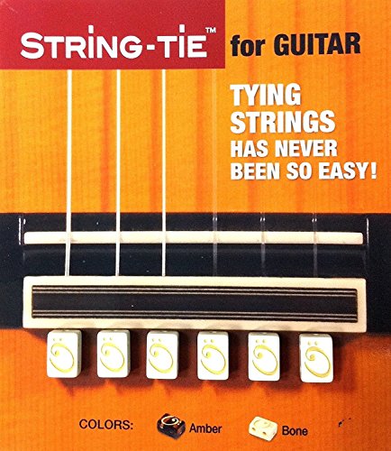 string-tie für klassische Gitarre weiß