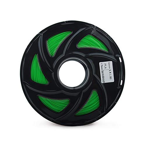 3D-Druckerfilament PLA-Draht 1 Kg Spule 1,75 Mm Für 3D-Druckstift Multicolor(Color:Grün)