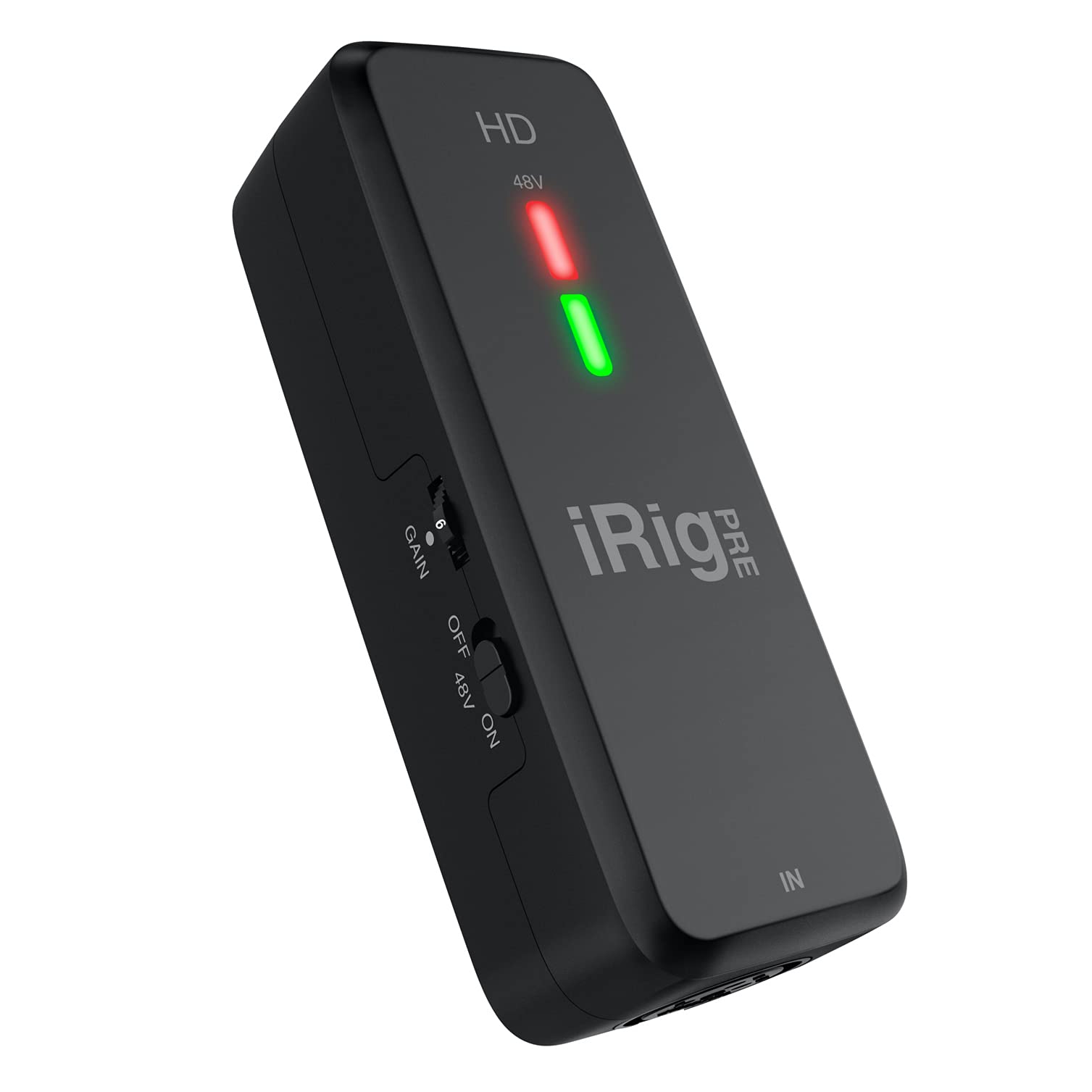 iRig Pre HD - Digital, high definition microphone interface with studio quality preamp