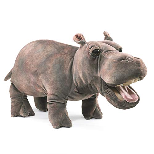 Folkmanis Handpuppe Puppet Nilpferdbaby / Baby Hippo 3165