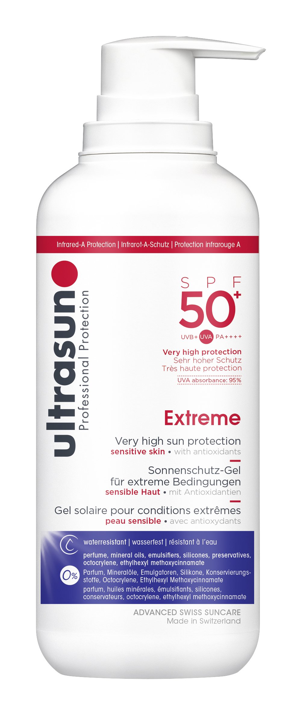 ultrasun 50+SPF Extreme 400 ml