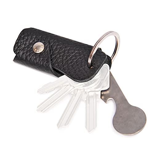 DONBOLSO® Colt I Schlüsseletui aus Leder für 1-6 Schlüssel für Damen und Herren, schlüsselband personalisiert
