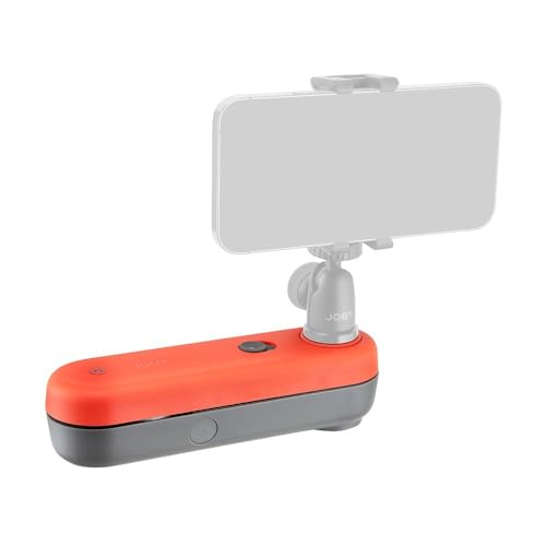 JOBY Swing Handy-Halterungskit, mit Elektronischem Bluetooth-Slider, Kugelkopf, Handyhalterung, lin. Motion-Control, mot. Slider für Handys, Video, Content-Erstellung, Film, Zeitraffer, App-Steuerung