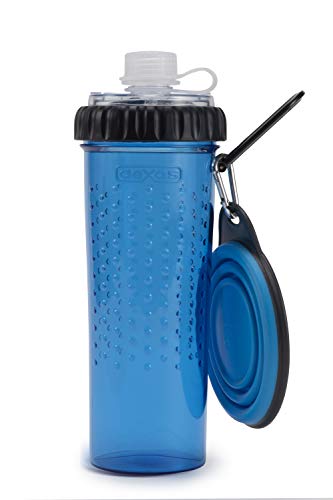 Dexas PW4504322194 Snack-Duo with Companion Cup, Pro Blue, 1 stück