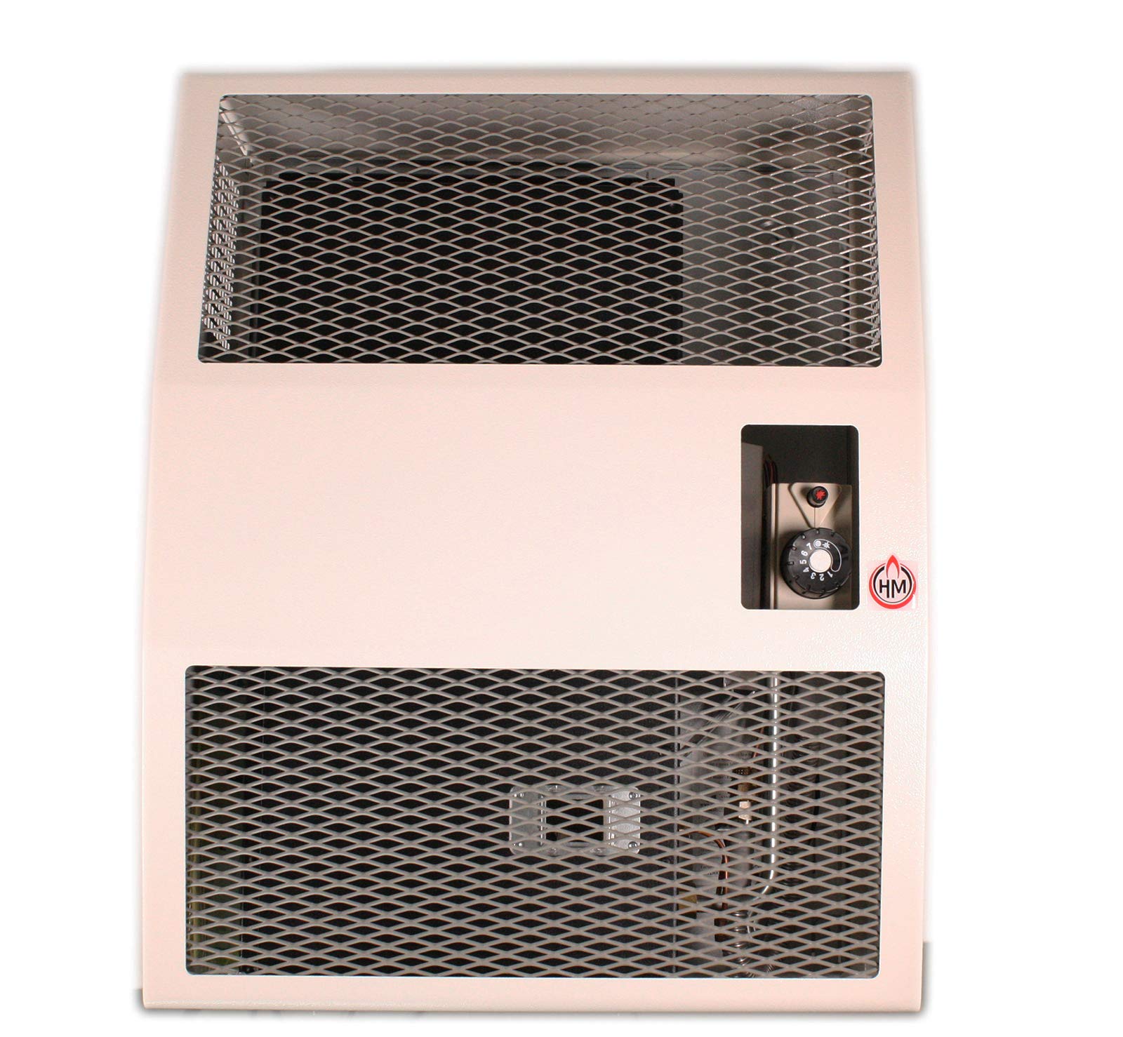 Außenwand-Heizgerät HM 3,4 T Propan 3400 W inklusive Abgasrohrset 700 mm Piezozündung für Einzelräume (Gasheizer Gasheizgerät)