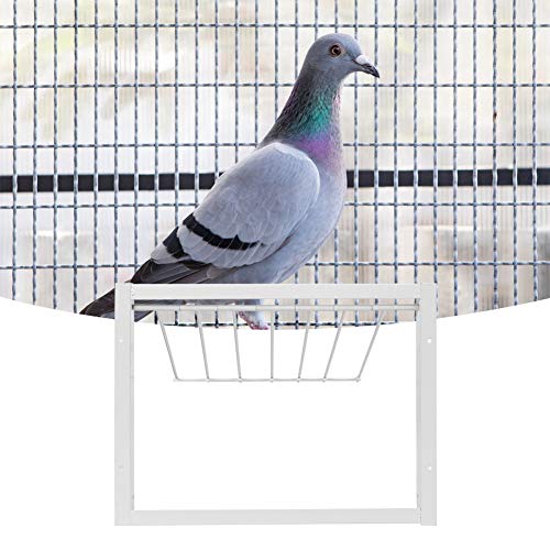 Schulzeit Vogelhaus T-Falle, Vogelhaus Tür, Gute Stabilität Einfach installieren Einfache Installation Hochfeste T-Falle Vogelkäfige für Vogelkäfig Papagei(30 * 26cm)