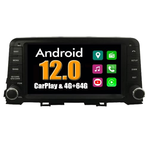 RoverOne Android System Autoradio für Kia Picanto 2017 mit Multimedia Stereo GPS Navigations Radio Bluetooth USB Mirror Link