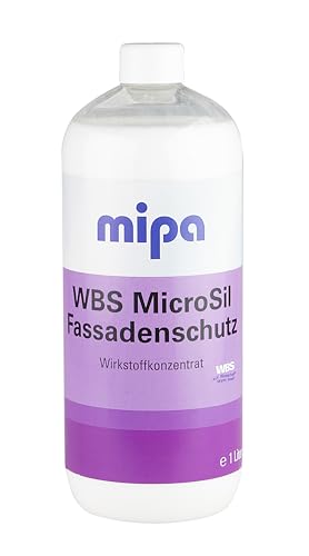 MIPA WBS MicroSil Fassadenschutz 1 Liter weiß-transparent,Beton,Altanstriche