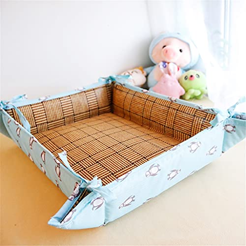 Pet Mat Dog Mat Floor Mat Sleeping Mat Cool Mat Two-sided Design Bed Summer Pet Supplies (D S 40)