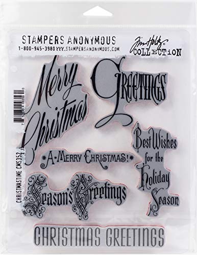 Stampers Anonymous CMS352 ClingStamp TH Christmas Time