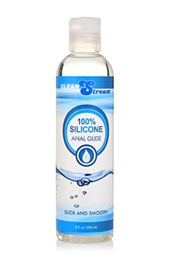 Clean 100 Prozent Silikon anal Schmierstoff - 8,5 Unzen CleanStream 100 Percent Silicone Anal Lubricant - 8.5 oz