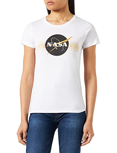 Nasa Damen Wonasadts067 T-Shirt, weiß, Large