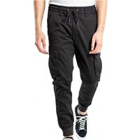 Reell - Reflex Rib Cargo - Freizeithose Gr M - Regular schwarz