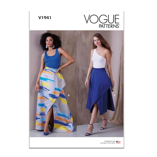 Vogue Patterns V1941B5 Damenröcke B5 (36-38-40-42)