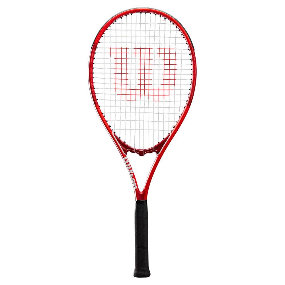 WILSON Pro Staff Precision XL 110 Freizeit-Tennisschläger für Erwachsene, Griffgröße: 8,9 cm, Rot