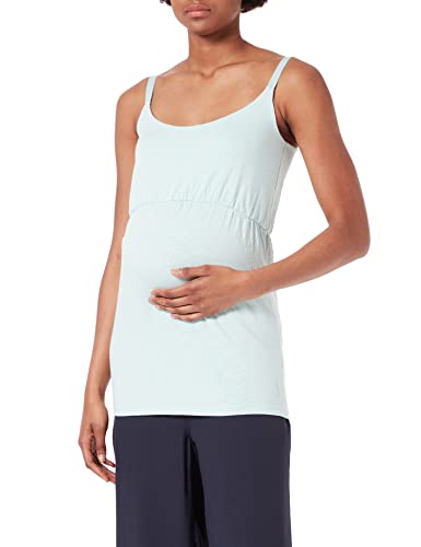 ESPRIT Maternity Damen Spaghetti Top Tr gershirt Cami Shirt, Pale Mint - 356, 44 EU