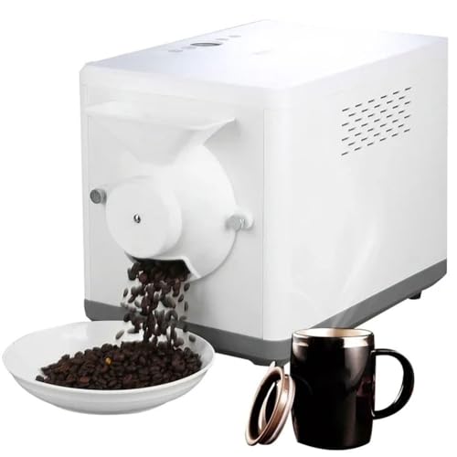 1600 W elektrische Kaffeebohnen-Röstermaschine, 1,5 kg kommerzieller Kaffeebohnen-Bäckerröster mit großer Kapazität, mit 0-90-Minuten-Timer und 212-482 ℉ Temperaturregelung, for Rösten von Nüssen, Erd
