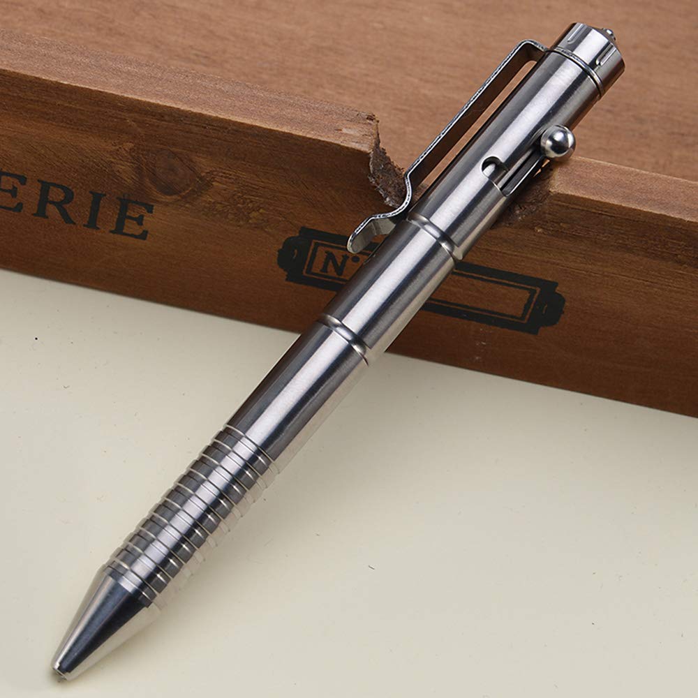 Titan-Füllfederhalter Tragbare Empfindliche Unterschrift Pen Kugelschreiber für Business Office 0.5mm