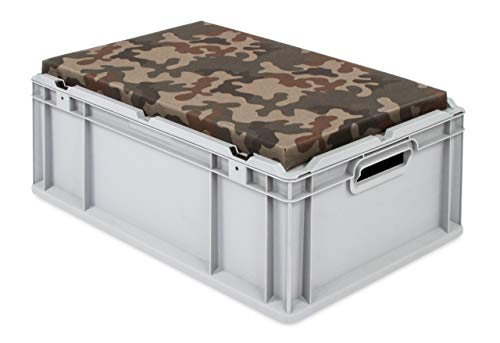 aidB Eurobox, NextGen Seat Box, camouflage Griffe offen, 64-22 - Einzel