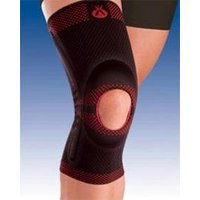 Orliman Geschlossene Kniescheiben Bandage mit Silikonkissen seitl. Verstärkung XS