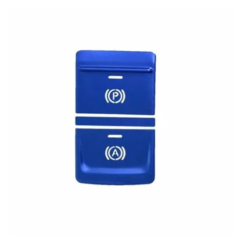 Innenleisten Elektronische Handbremse Tasten Pailletten Dekoration Abdeckung Trim Auto Styling Für Q3 2019 2020 Innen Zubehör ( Farbe : Blau )