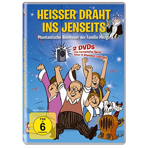 Heisser Draht ins Jenseits ( 13 Folgen - Original DEFA-Synchronisation - ungeschnitten) - Phantastische Abenteuer der Familie Mézga [2 DVDs]