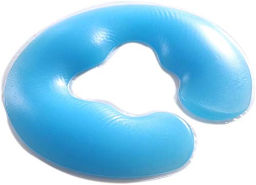 Venus Valink Health Care Silikon Spa U-Form Kissen Spa Gel Pad Gesichtsauflage Körpermassage Kissen Kissen Kissen Weichkissen Matte blau