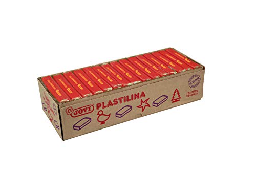 Unbekannt Jovi Plastilina, 15 Tabletten 350 g, Rot-Gehäuse (7205)