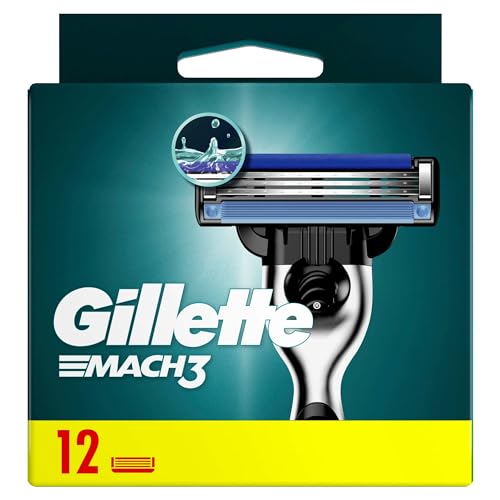 Auslaufmodell Gillette MACH3 Klingen, 12 Stück