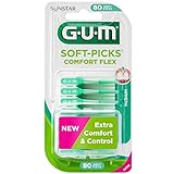 Gum Soft-Picks Comfort Flex regular 80 Stück Packung, 3er Pack (3 x 80 Stück)