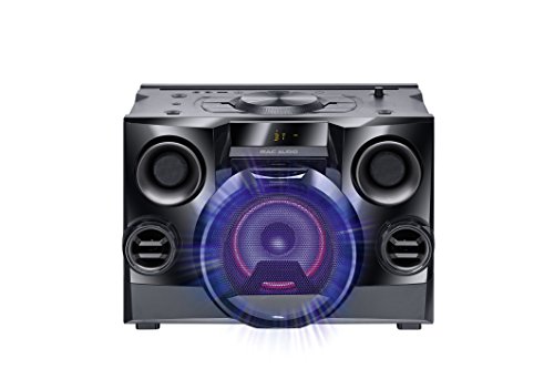 Mac Audio MMC 800 | High Power Sound System mit Bluetooth, USB, CD-Player und FM-Tuner | Integrierter DJ Modus, Party Mode Ausgang - schwarz