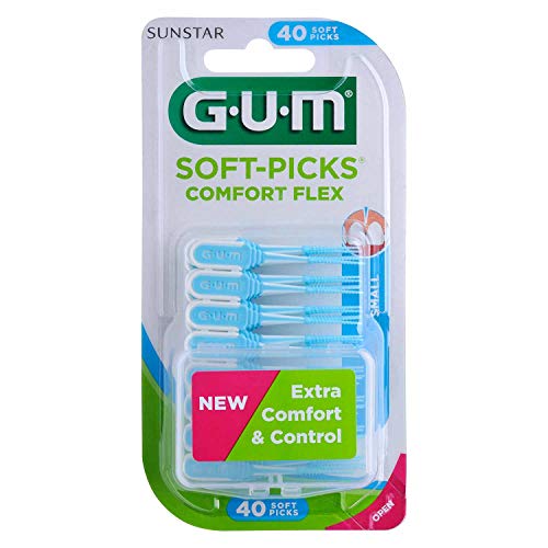 Gum Soft-Picks Comfort Flex small 40 Stück Packung, 6er Pack (6 x 40 Stück)