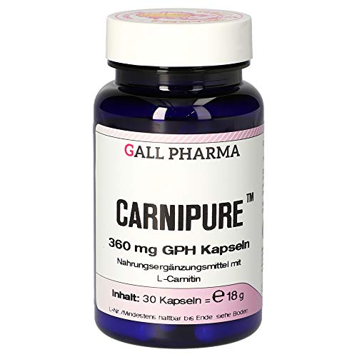 Gall Pharma Carnipure 360 mg GPH Kapseln, 1er Pack (1 x 30 Stück)