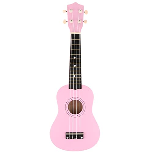 21 in 4 Saiten Anfänger Ukulele Hawaii Gitarre Musikinstrumente Rosa