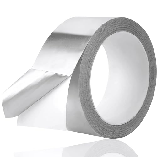 5x 25 Meter Aluminium Klebeband Band als Reperaturband Alu tape hitzebeständig & selbstklebend Aluminiumklebeband (5x)