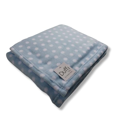 Duffi Baby 0674-12 Kuscheldecke Coral Dots, 110 x 140 cm