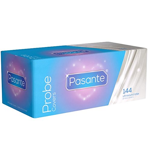 Pasante Probe Cover (Clinic Pack) 144 trockene Kondome, Schutzhüllen/Kondome ohne Gleitmittel und Reservoir