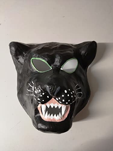 Schwarzer Panther Theatermaske