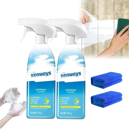 Seaway Spray Bathroom Cleaner, Bathroom Cleaner Spray, 500ml All-Purpose Bathroom Spray, Bathroom Cleaning Liquid, Seaway Kitchen Cleaner (2)