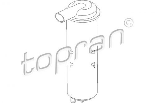 TOPRAN Aktivkohlefilter für Tankentlüftung, 111 022